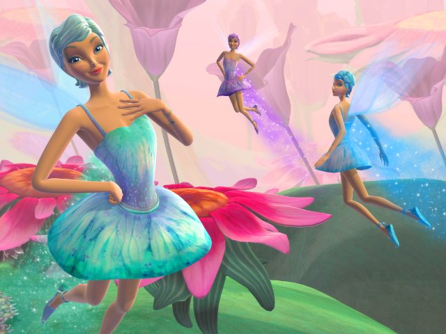 芭比彩虹仙子之梦幻仙境