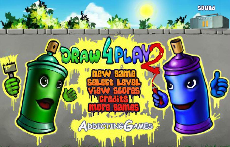  p>《涂鸦小子2》是一款创意类的游戏,游戏的目标是用涂鸦喷枪划线帮