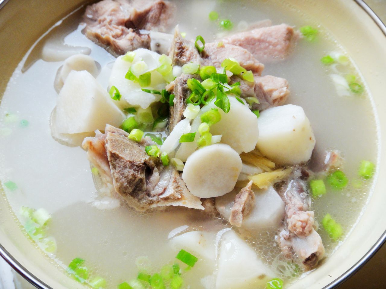 快手山药排骨汤