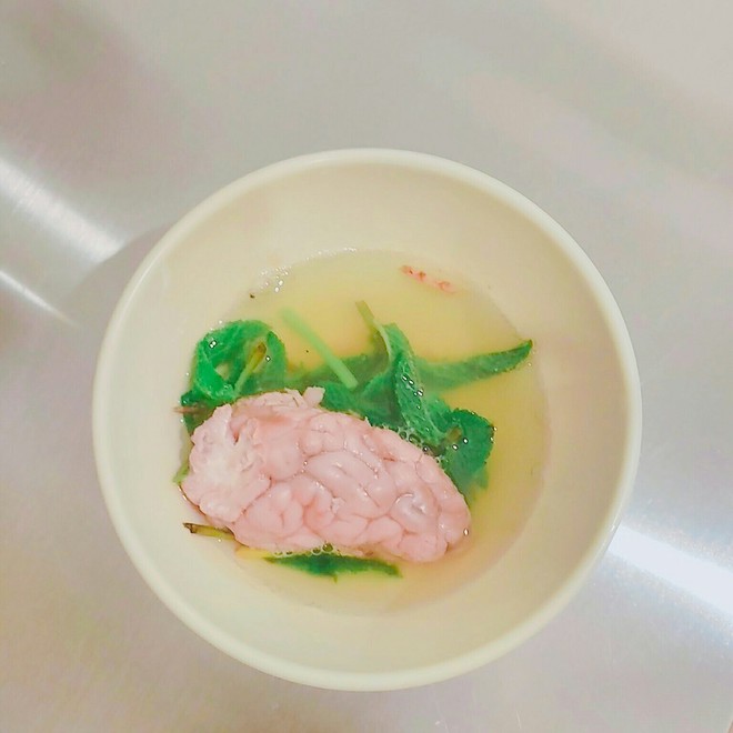 清汤猪脑