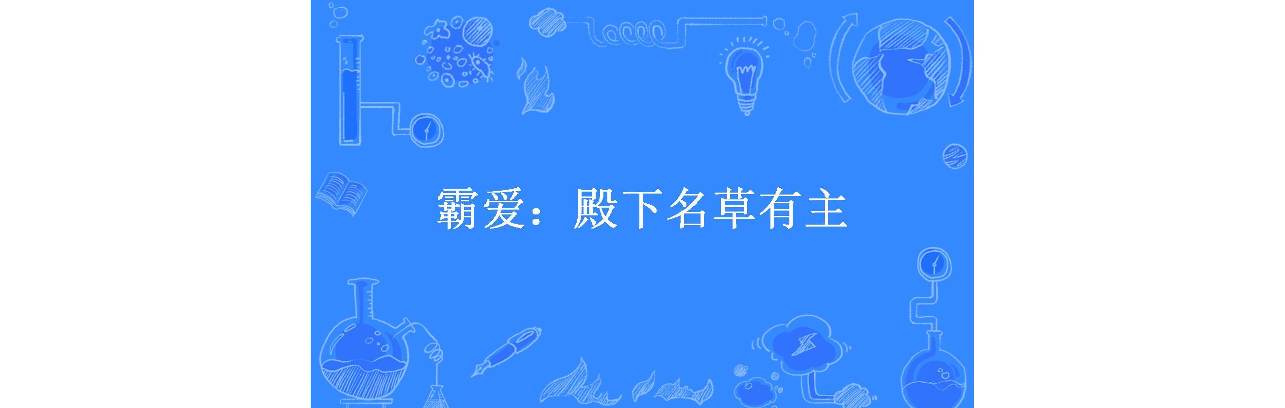 霸爱:殿下名草有主