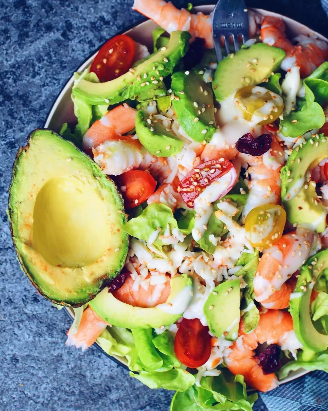 牛油果色拉