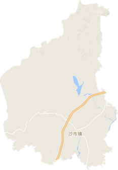 沙市镇地图