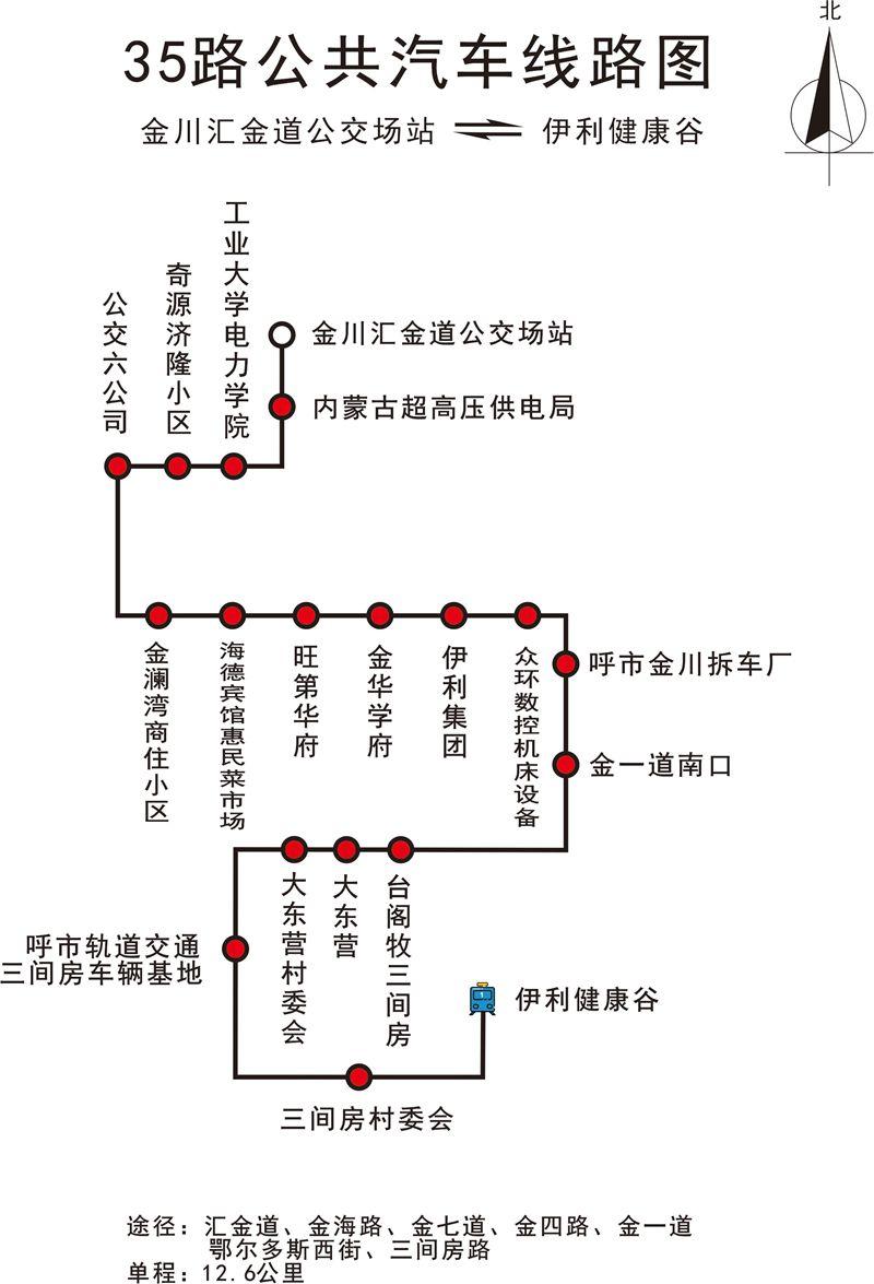 呼和浩特公交35路