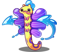 详情>>长颈斯内克,腾讯游戏《洛克王国 》中的宠物.