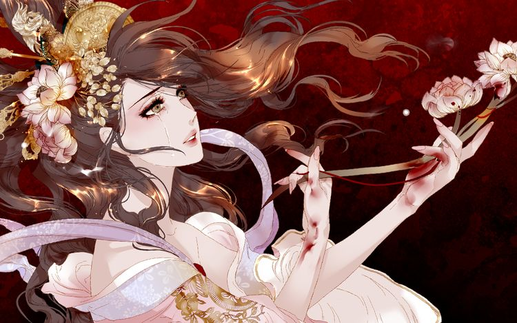  p>《芍药挽歌·不还曲》是隼艺 / daum webtoon创作的大女主,宫斗类