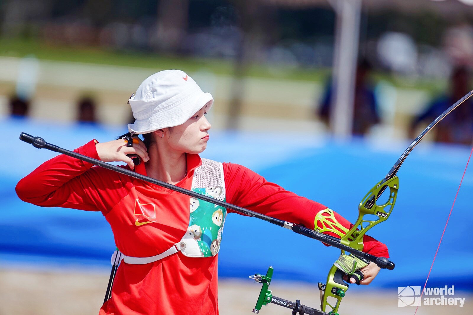 张心妍,女,中国射箭运动员