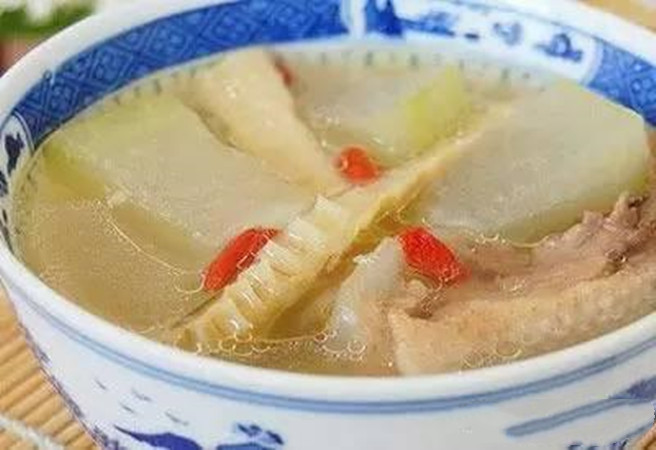 冬瓜笋干老鸭汤