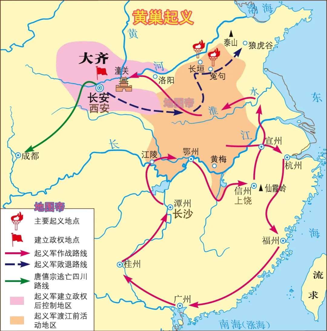 历史上最小的正统王朝，五代后梁面积有多少？_百科TA说