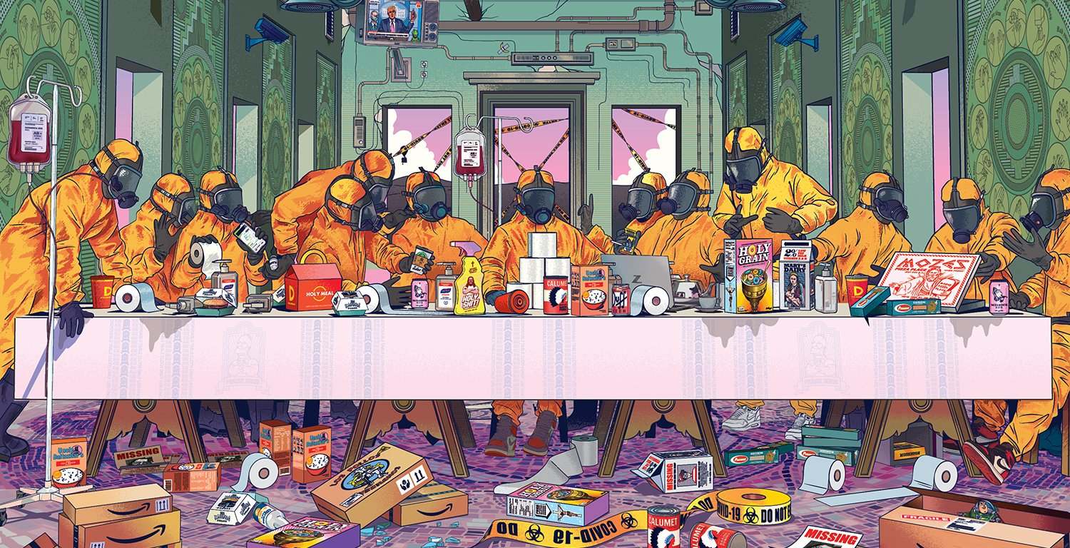 一副电子拼贴画卖出天价，能免费看的东西为啥还有人花大价钱？_百科TA说