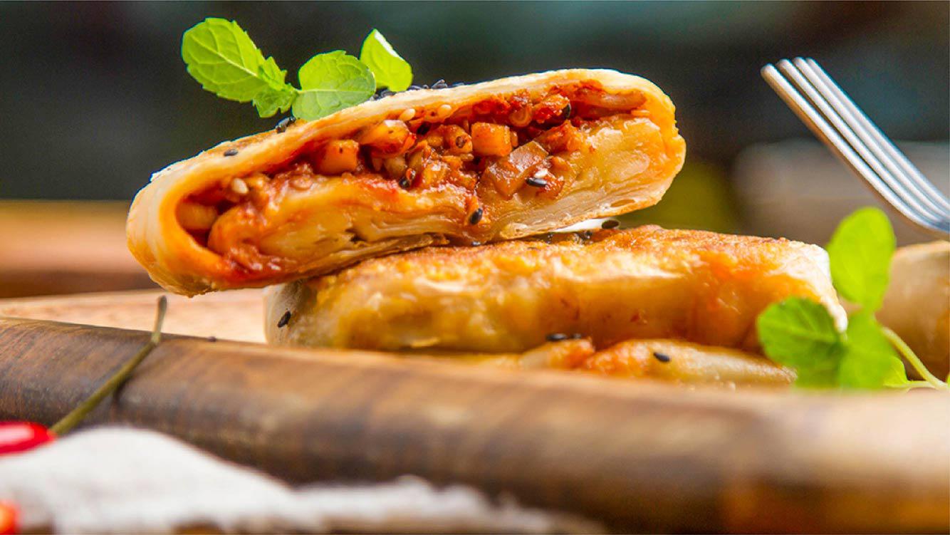 小羽私厨之香辣鱿鱼饼