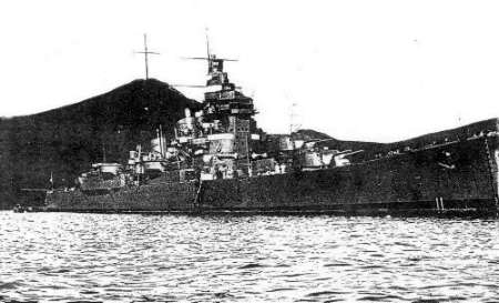 羽黑号重巡洋舰
