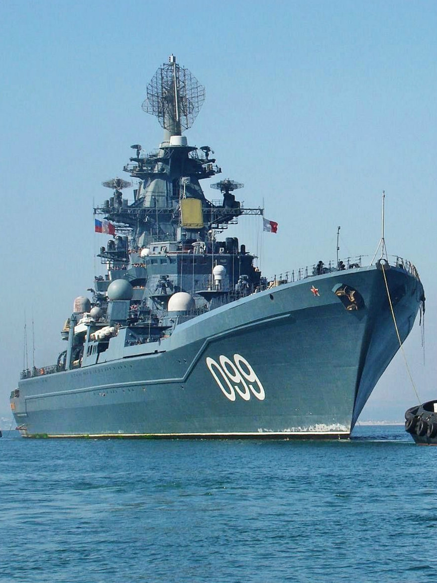 北约代号:kirov-class battlecruiser,译文:基洛夫级巡洋舰,苏联绰号