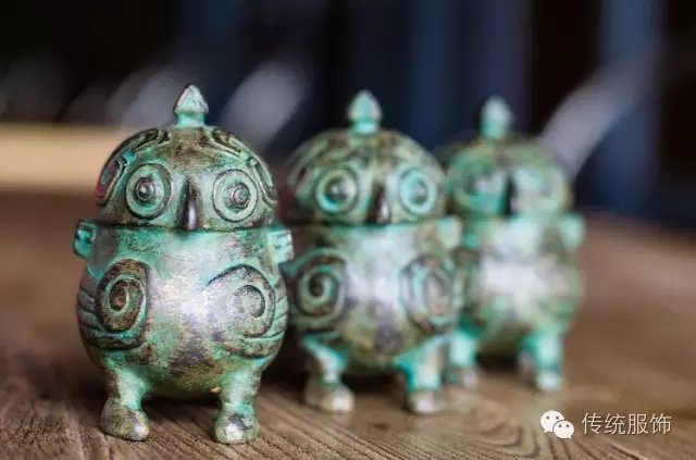緑色の編み物 中国の鸮卣　小物入れ 緑色の編み物 中国の鸮卣 小物入れ その他