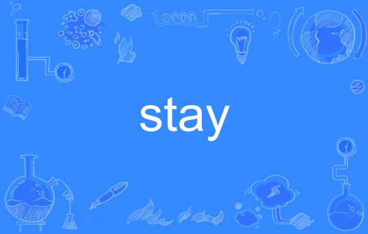 Stay（名词、及物动词、不及物动词）_百度百科