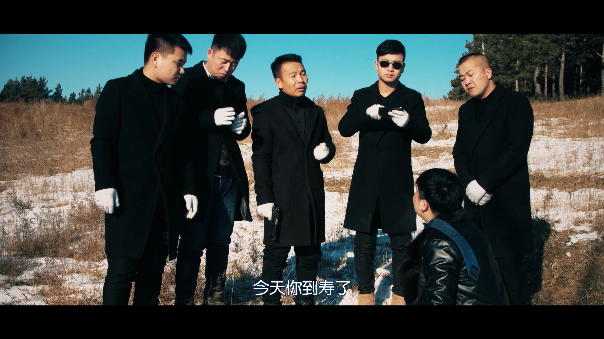  p>"四平青年"系列原班人马主演的微电影《杀手回家过年前一天》. /p>