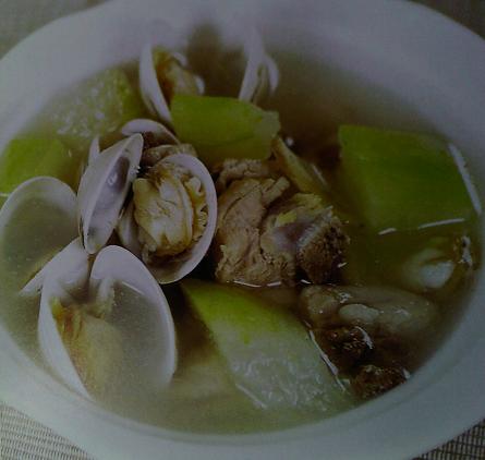 丝瓜牡蛎汤