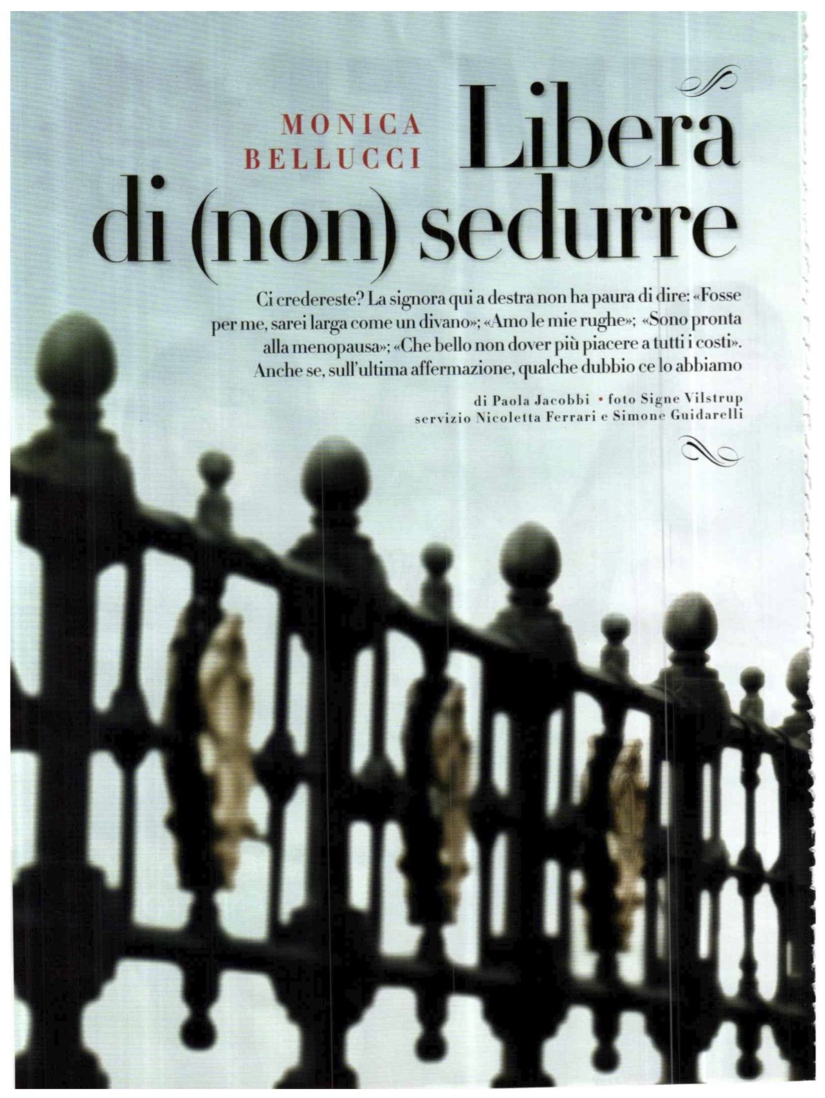 莫妮卡·贝鲁奇(monica bellucci),1964年9月30日出生于