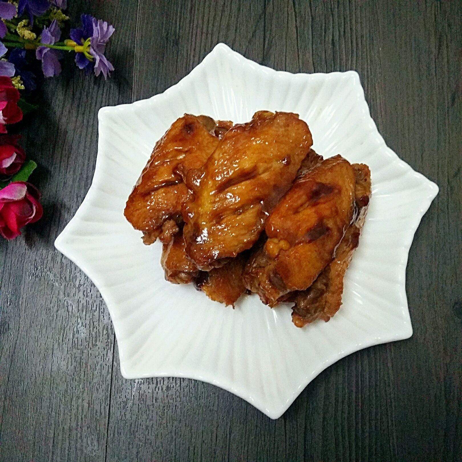 香煎蚝油鸡翅