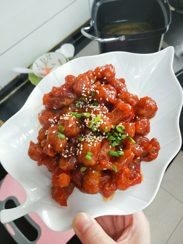 酸酸甜甜樱桃肉