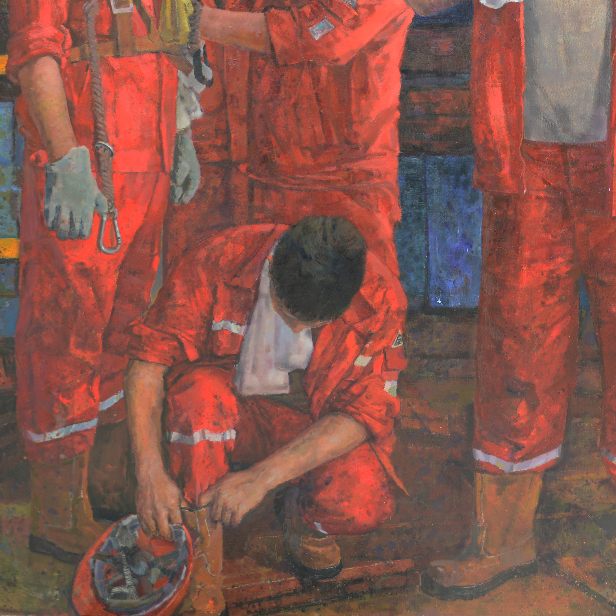 id="6369520">于向志 /a>在2020年到2021年耗时两年创作的油画作品