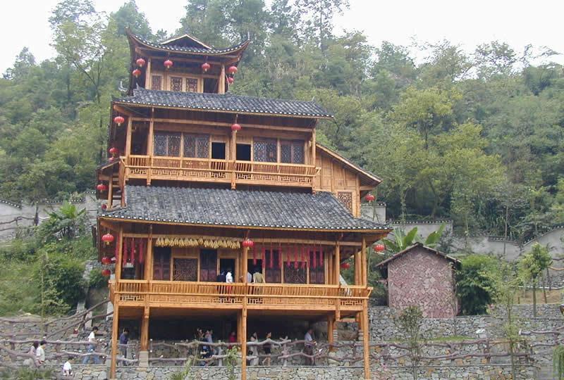 湘西吊脚楼