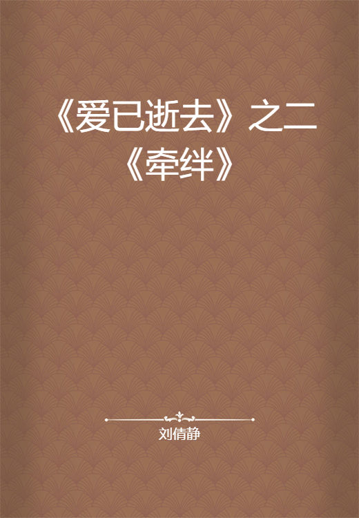 《爱已逝去》之二《牵绊》