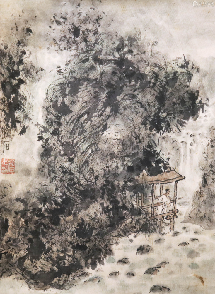 傅抱石作品