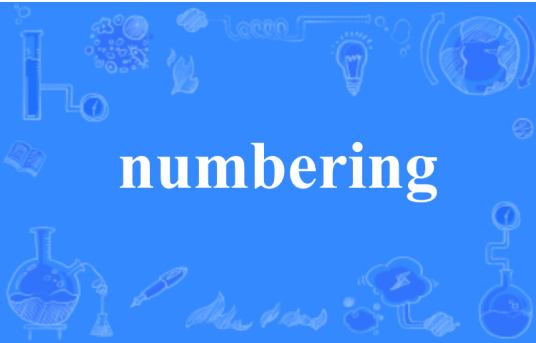 numbering_百度百科