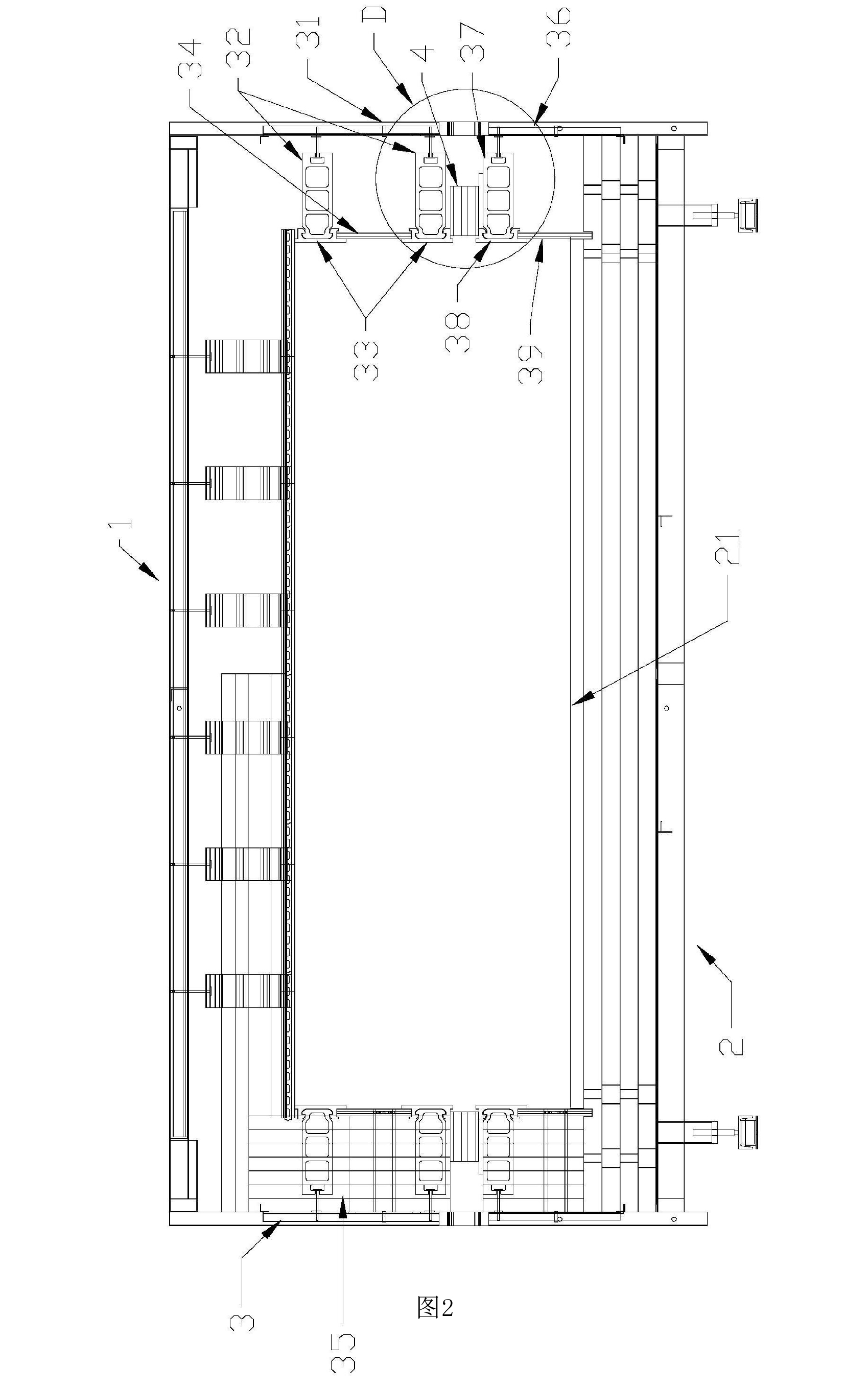 一种低蓄热的节能辊道窑