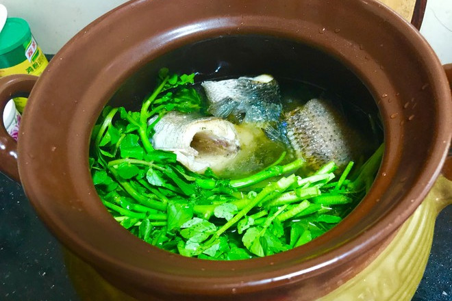 西洋菜煲生鱼汤