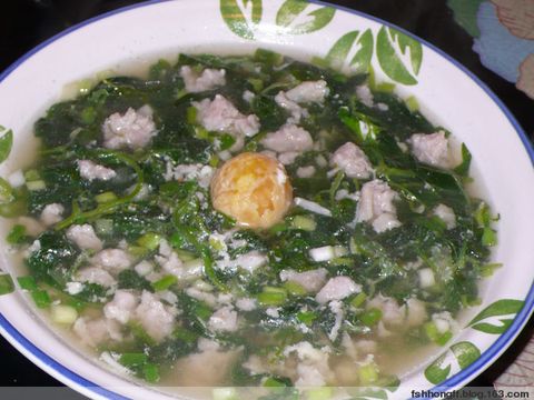 蛋肉碎浸百花菜