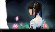 赵灵儿游戏图（画师：寸身言）
