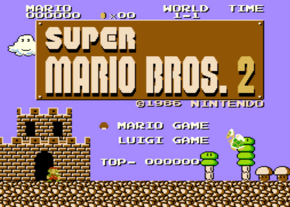 超级马里奥兄弟2
