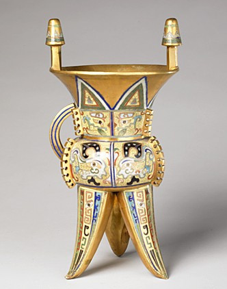 斝（中国古代盛酒器）_百度百科