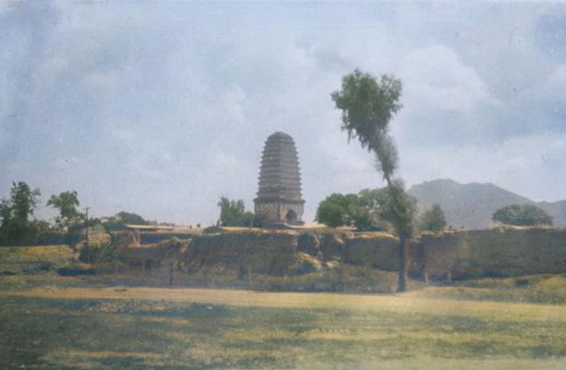 朝阳南塔及西南侧老城墙