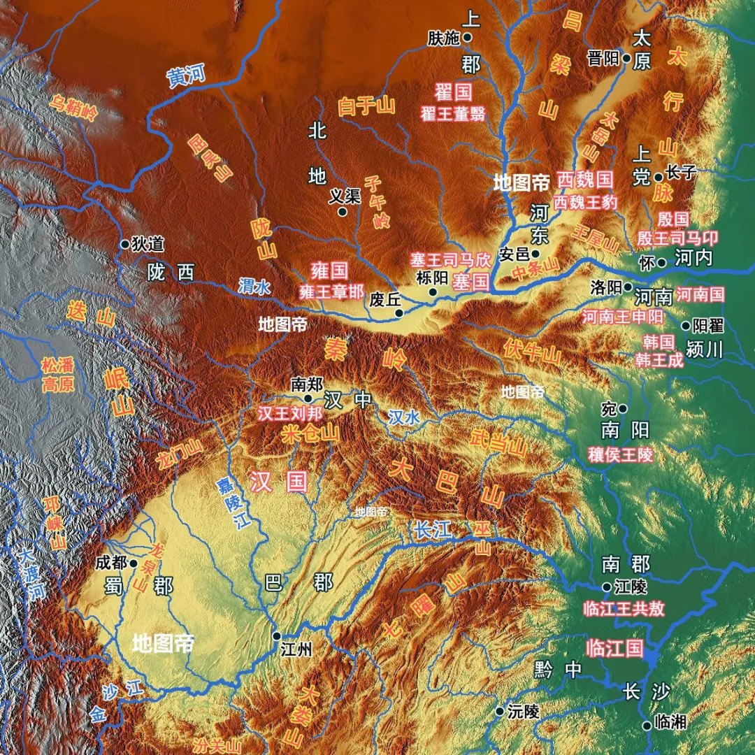 陕西有黄河、渭河和汉江，为何只有汉江可通航？_百科TA说
