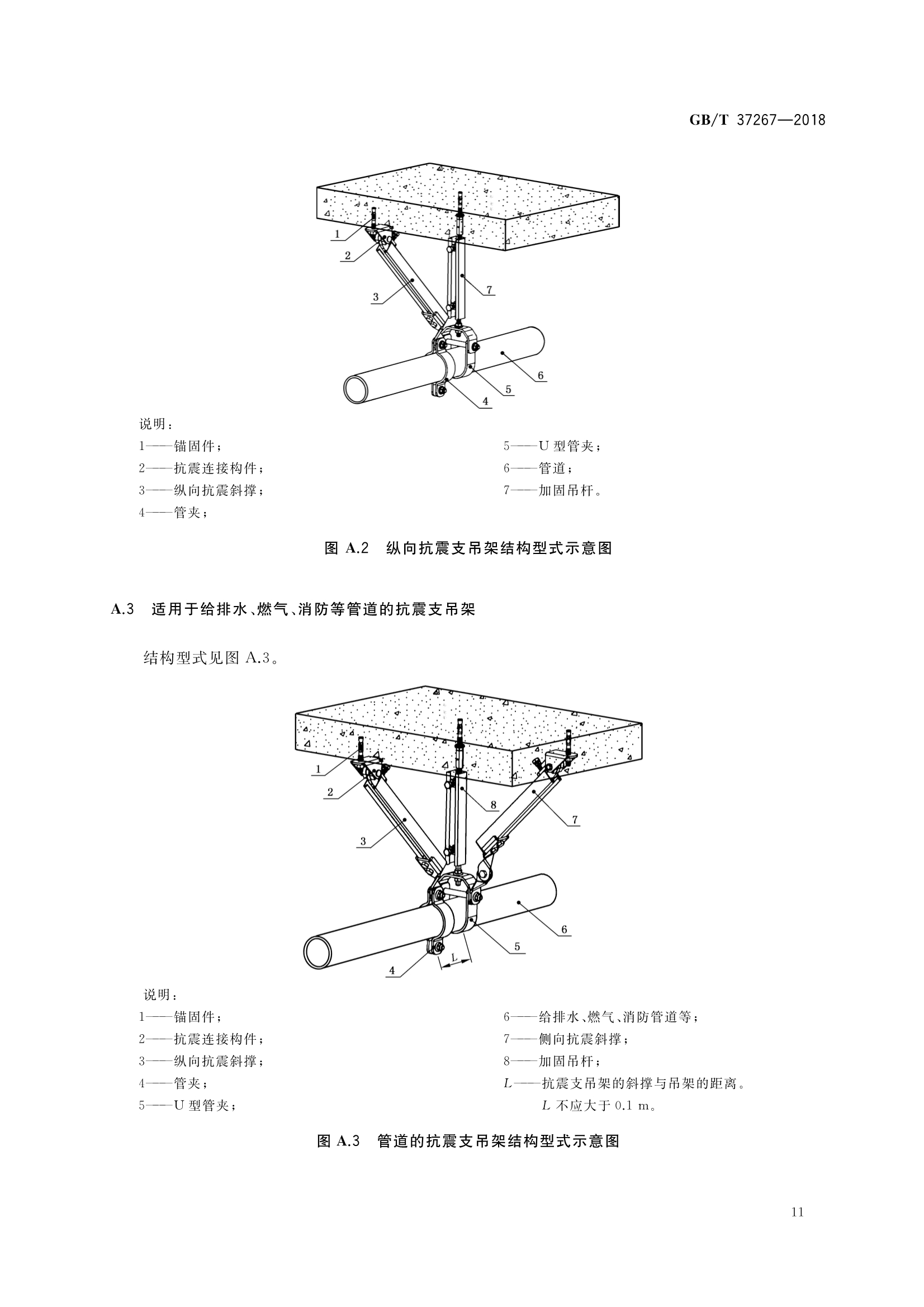 建筑抗震支吊架通用技术条件