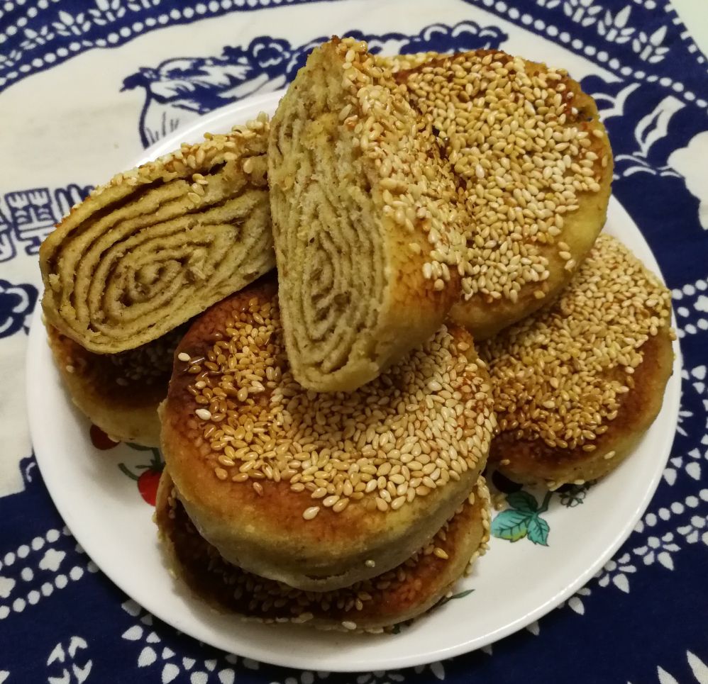 老北京麻酱烧饼