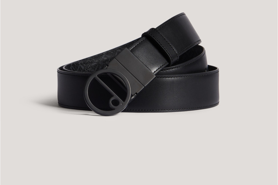 双面d系列搭扣cadogan皮革皮带