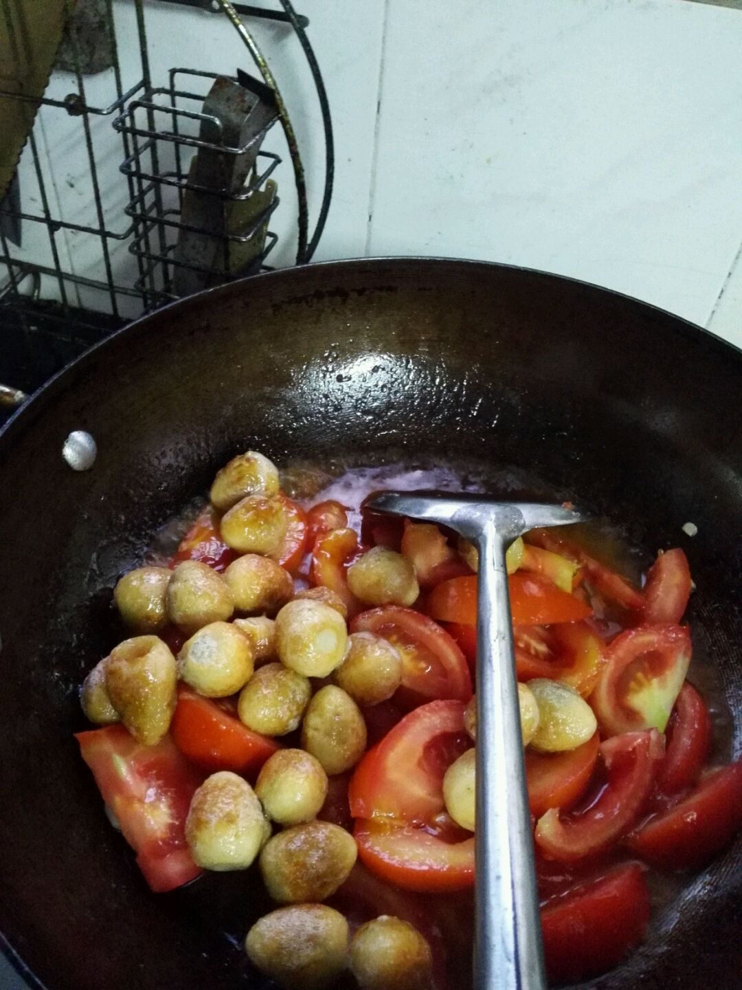 鹌鹑蛋蕃茄煲
