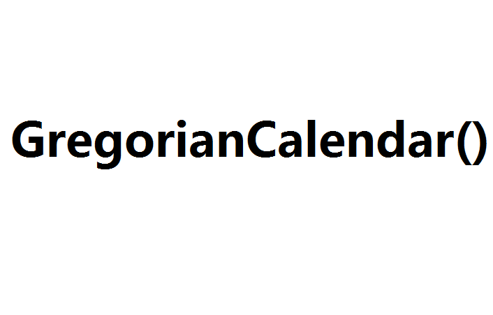 gregoriancalendar