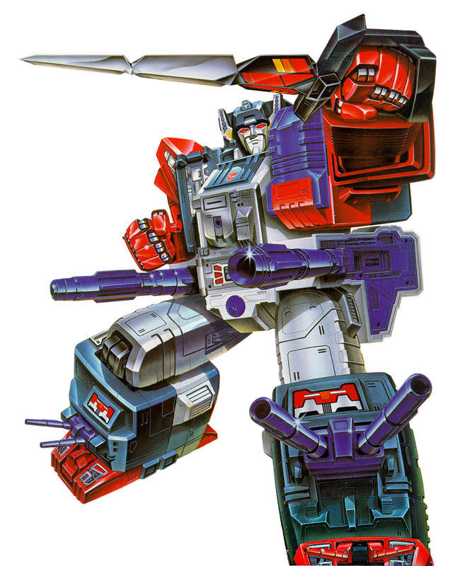  p>巨无霸格兰,是《变形金刚之隐者战士》里的博派角色,可变形为