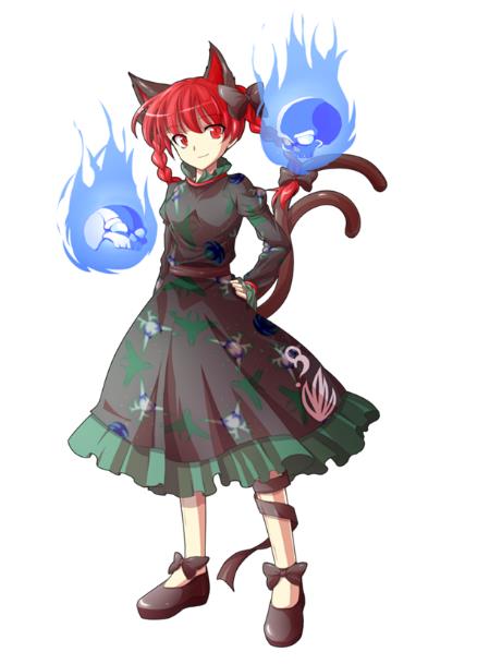  p>火焰猫 燐(かえんびょう りん,kaenbyou rin)是系列作品《 a>东方