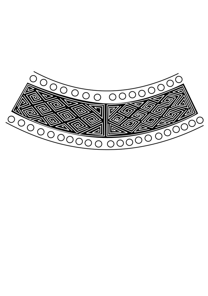 i">雷纹是青铜器纹饰之一,即以连续的方折回旋形线条构成的几何图案