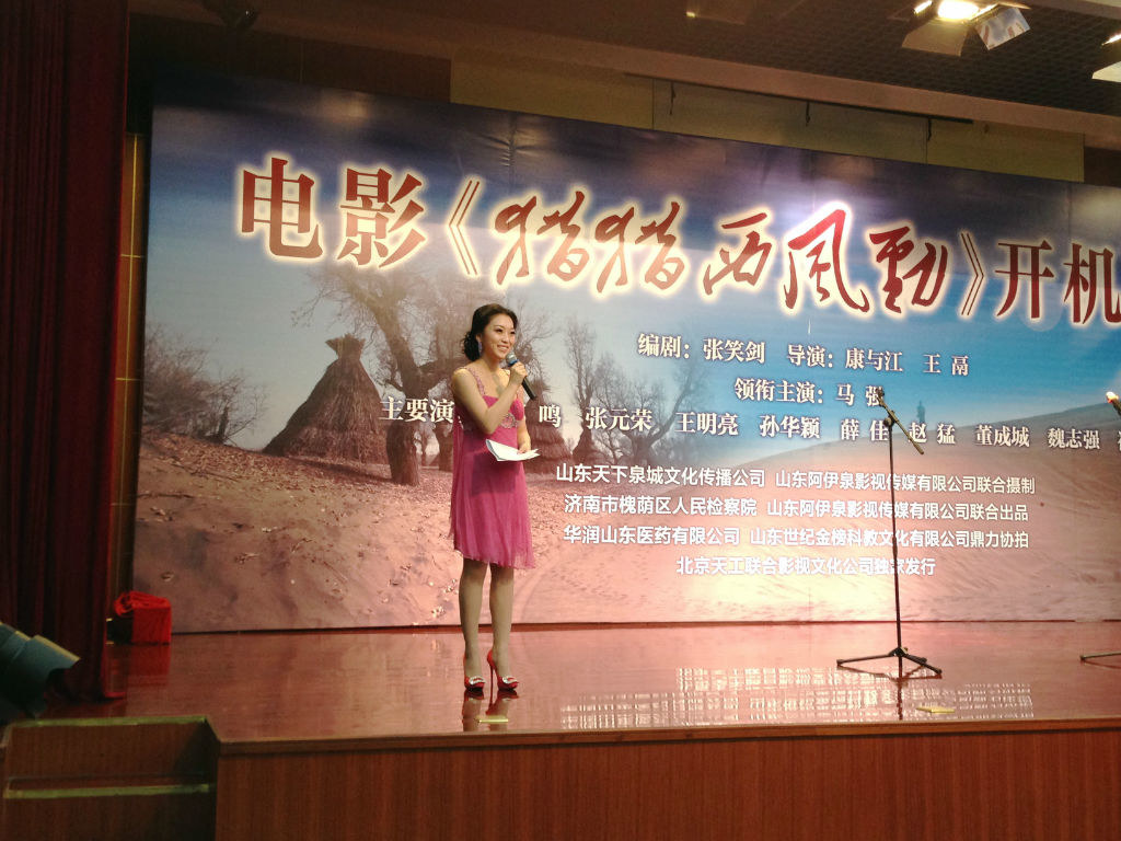  p>梁爽,女,内地新锐歌手,演员,代表作有电影《猎猎西风劲》等,2013年