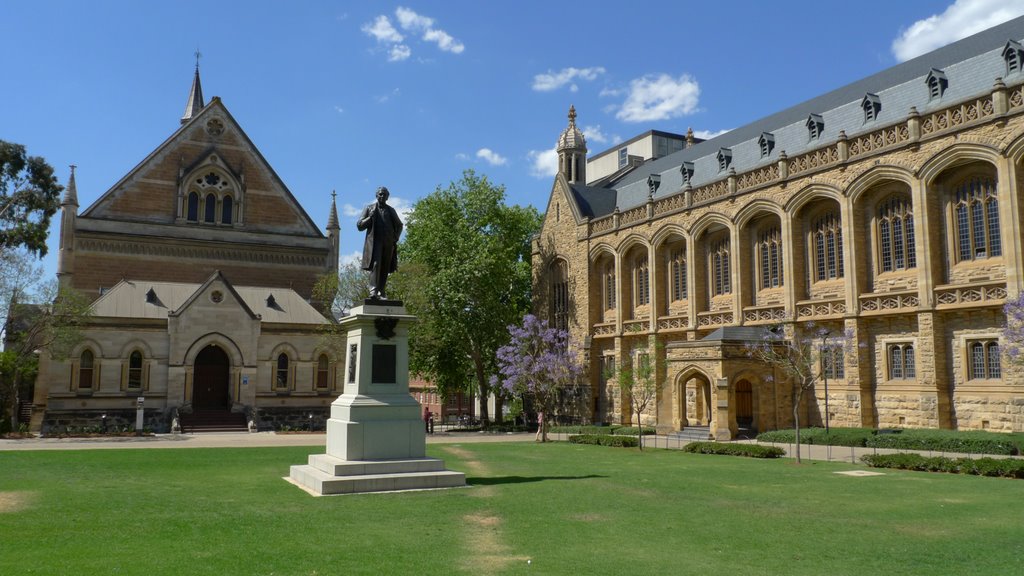  p>阿德莱德大学(the university of adelaide),简称阿大,坐落于 a
