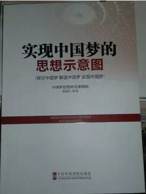 实现中国梦的思想示意图