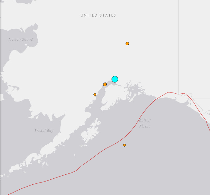 2018年11月30日美国阿拉斯加州南部安克雷奇市7.2级地震