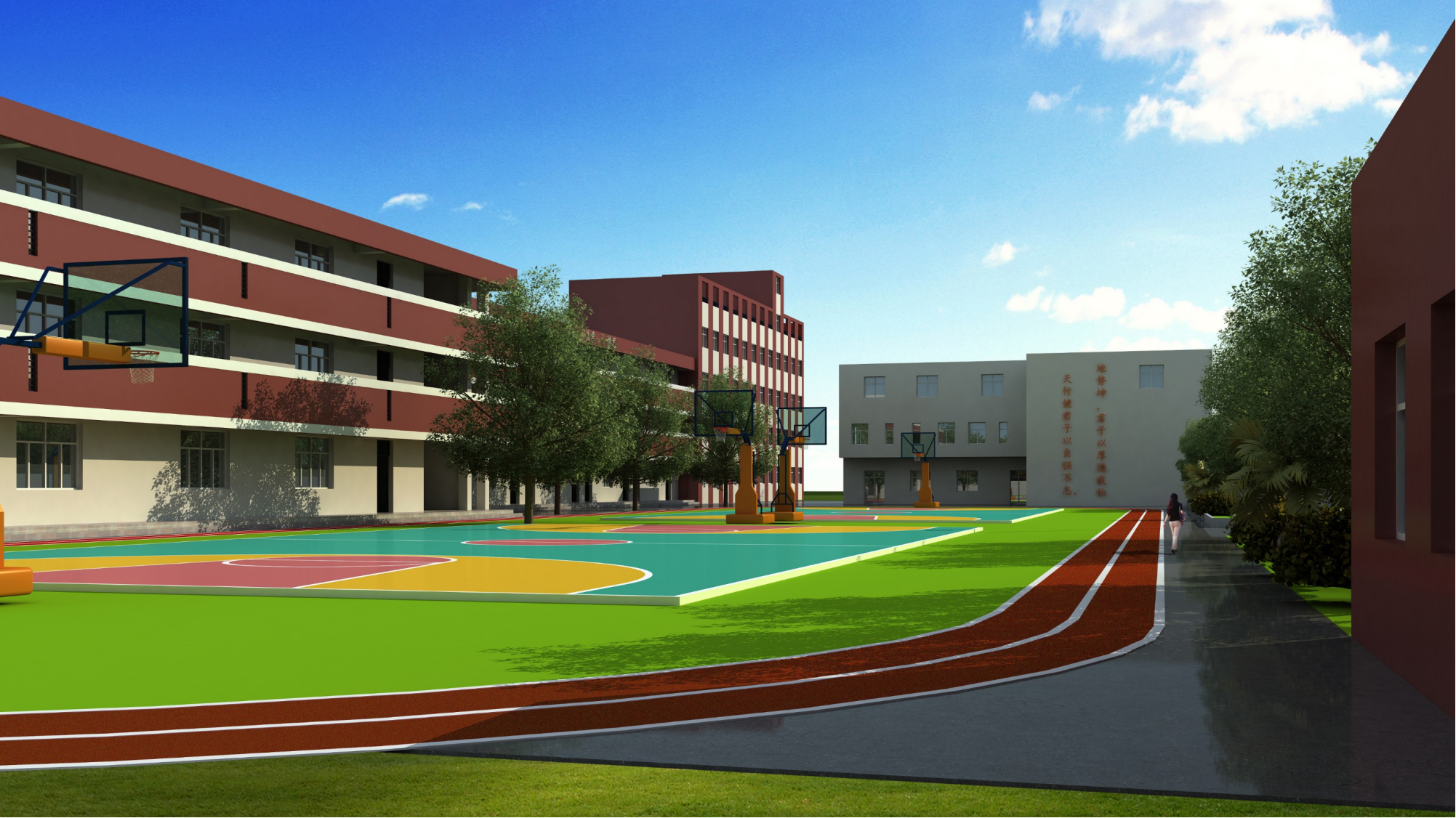 教育主管部门批准创办的一所含艺术特色的全日制民办学校(九年一贯制)